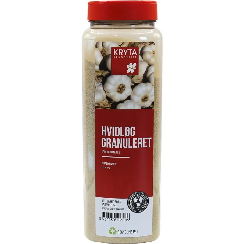 Hvidløgsgranulat 600 g