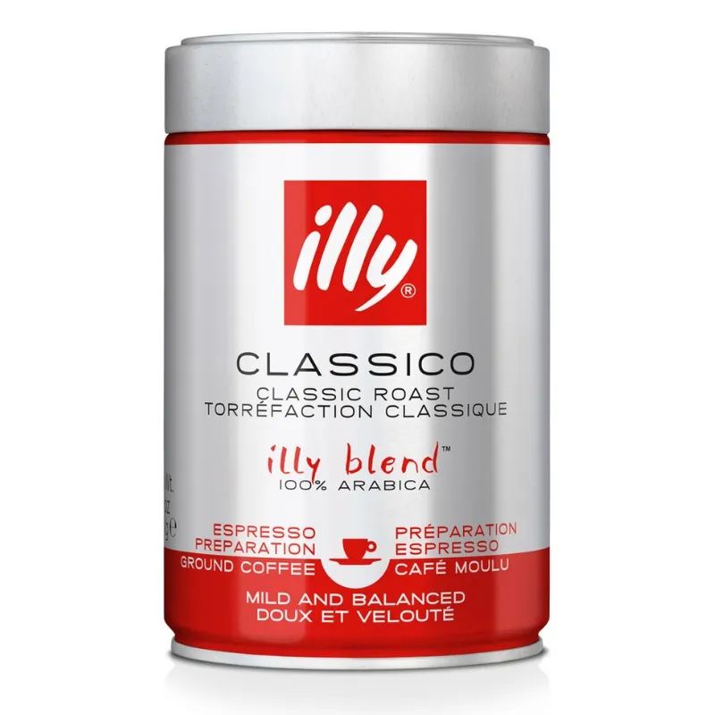 Illy Classic Roast Filter Malt Kaffe 250g