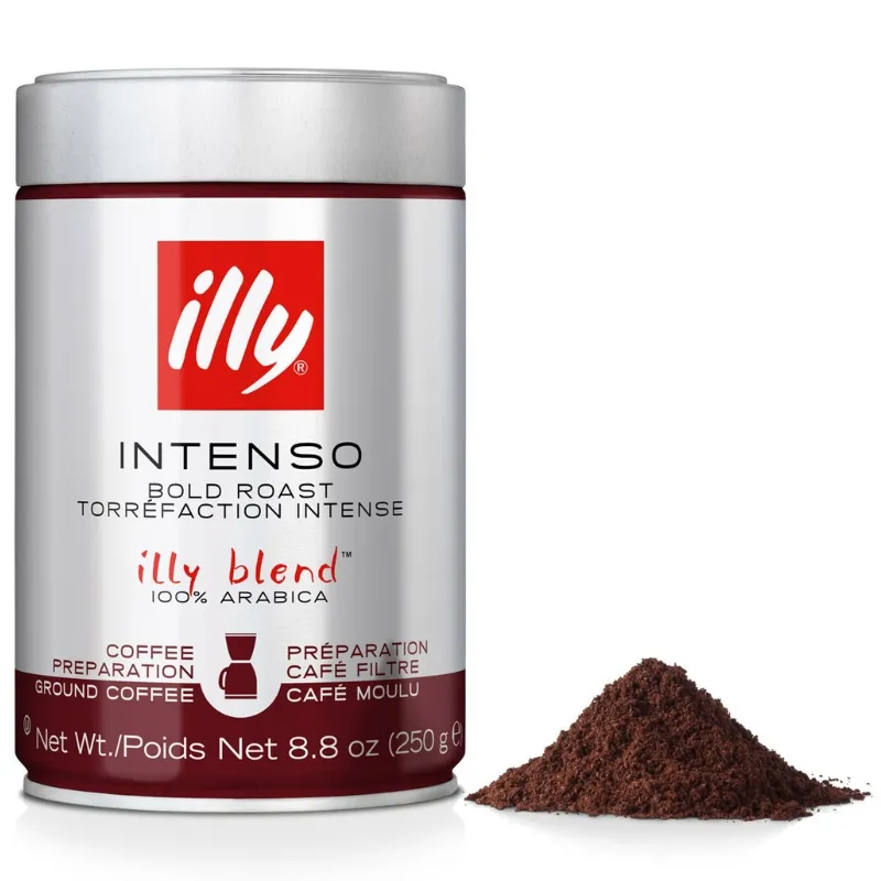 Illy Intenso Bold Roast Kaffebønner 250g