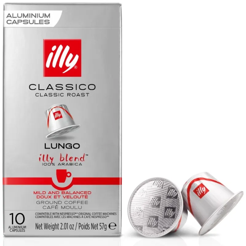 Illy Nespresso Classico Lungo Kapslar 10 St.