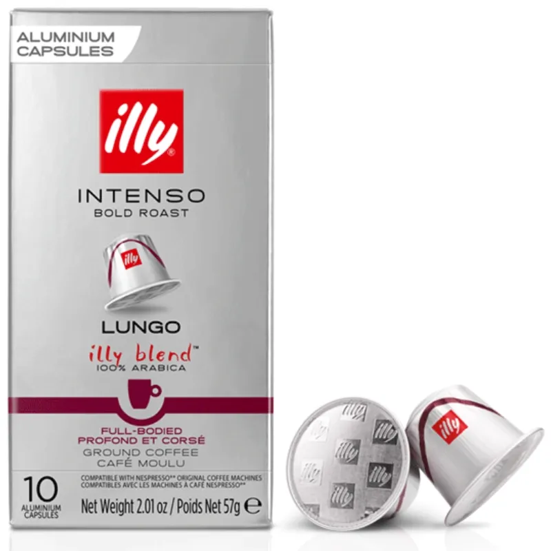 Illy Nespresso Intenso Lungo Kapslar 10 St.