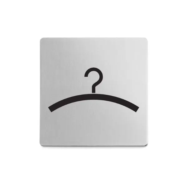 Informationsskylt Garderob Zack®