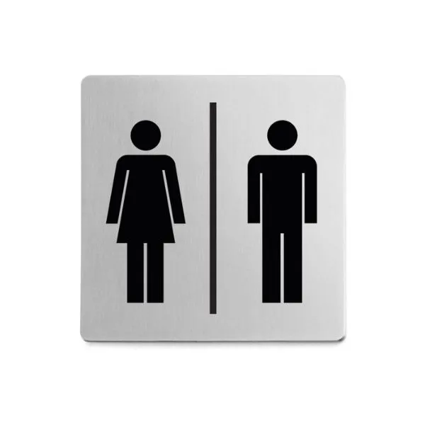 Informationsskylt Man/kvinna Zack®