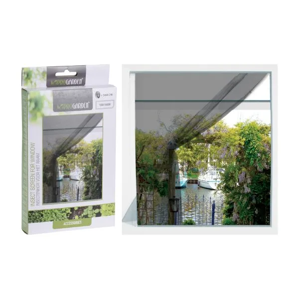 Insektsnät Svart Polyester 130 x 150 Cm