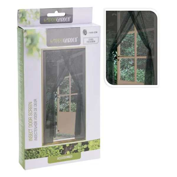 Insektsnät Svart Polyester 75 x 220 Cm