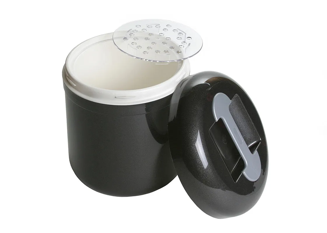 Isspand 4 Liter Antracit - Plastik