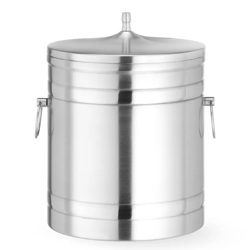 Isspand Dubbelväggad 5 l Rostfritt Stål 200x230 Mm