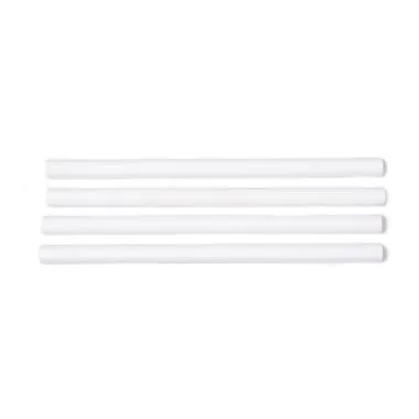 Sugrör Ø10x250 Mm u. Böj Bio. Papper Vit 100 St.