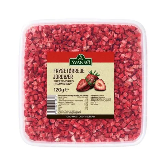 Jordgubbar Frysförvaret Bt 120 G