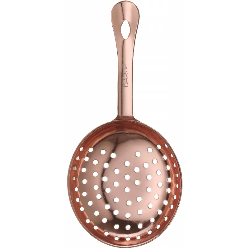 Julep-strainer Rostfritt Stål Kopparlook 160x76 Mm