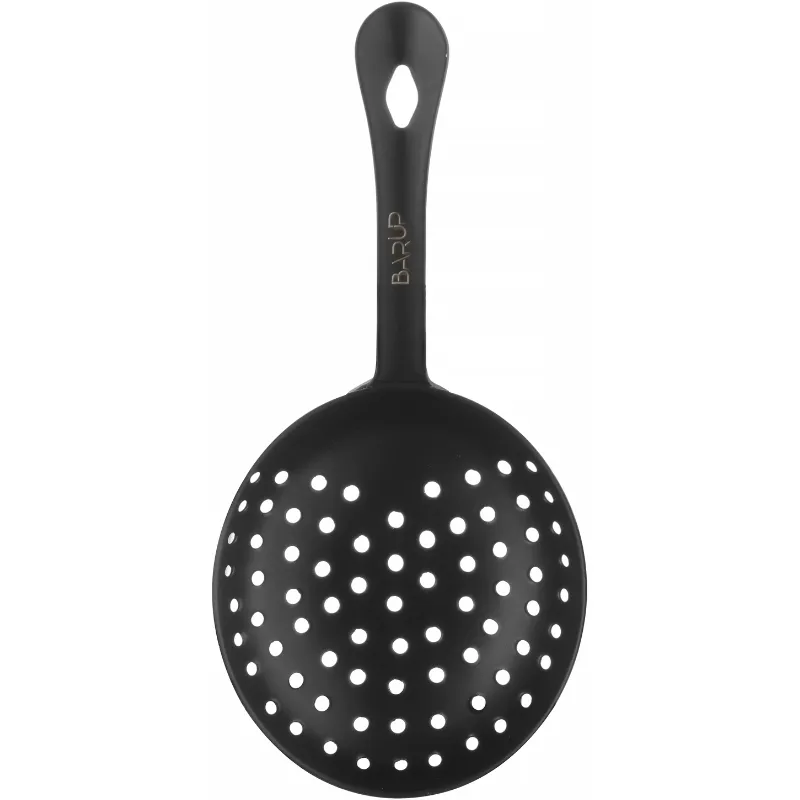 Julep-strainer Rostfritt Stål Svart Pulverlackering