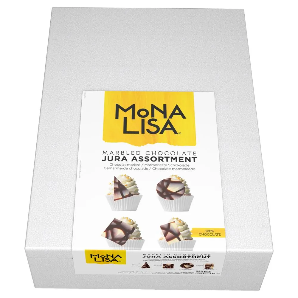 Jura Marmorerad Dekochoklad 340-stycken Äsk (962 G)