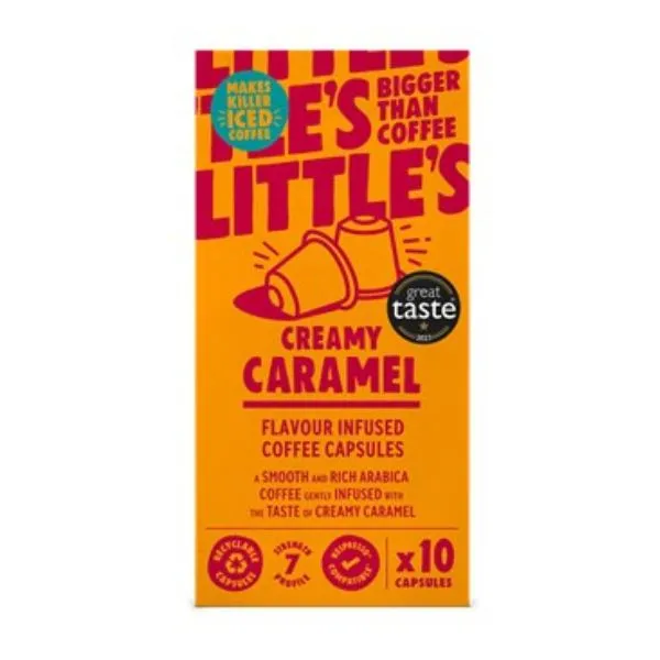 Kaffekapslar Med Krämig Karamellsmak 55g Littles