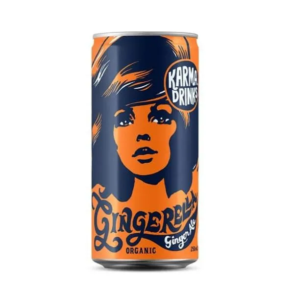 Karma Drinks Ekologisk Ginger Ale 25 Cl.