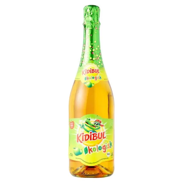 Kidibul Barnbubblor Äpple Eko Alkoholfri Fl 75