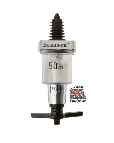 Klassisk Chrome Spiritus Mål - 50ml