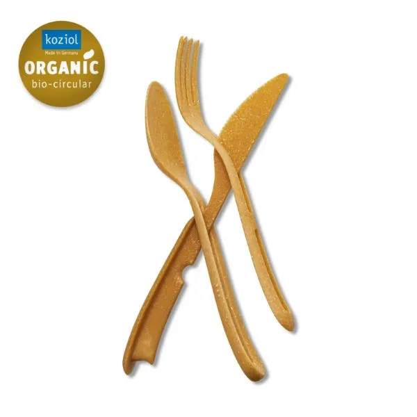 Klicka Bestick (Kniv, Gaffel Och Sked) - Trä