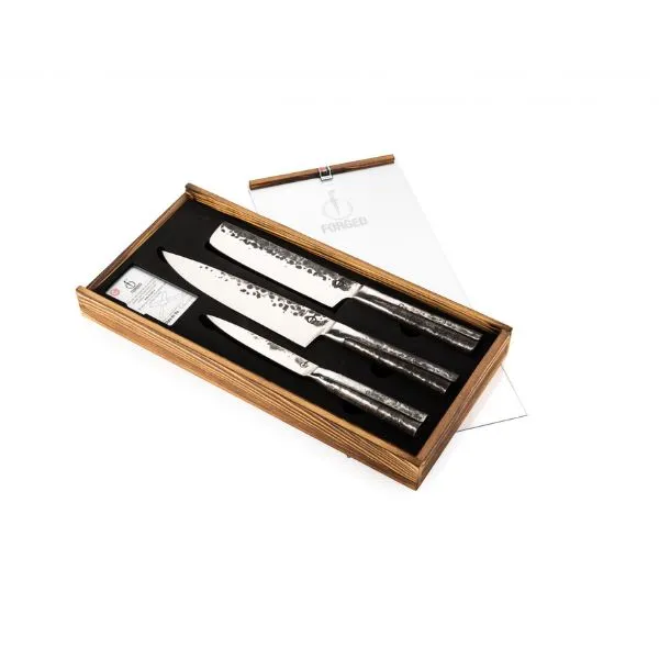 Knivar 3-del Smidd Intens Sdv 20/18/13cm