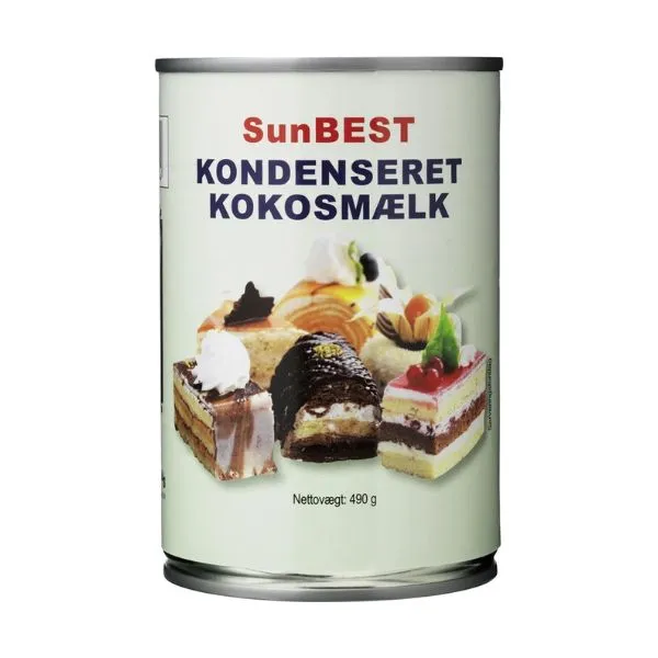 Kokosmjölk Kondenserad Sunbest 490g