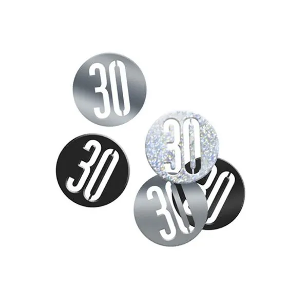 Konfetti Glitz 30 - Sort Mix 14.1 g