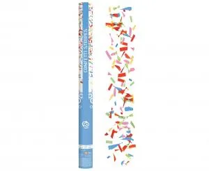 Konfettirör Mix Papper Assorterat / 80 Cm