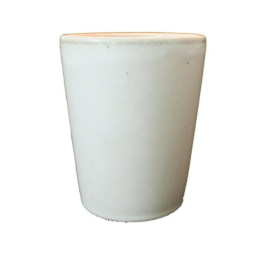 Kopp Utan Handtag Ø 10 Cm - Sandfärgad Stengods