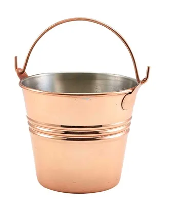 Kopparbelagd Serveringsspand 10cm Dia