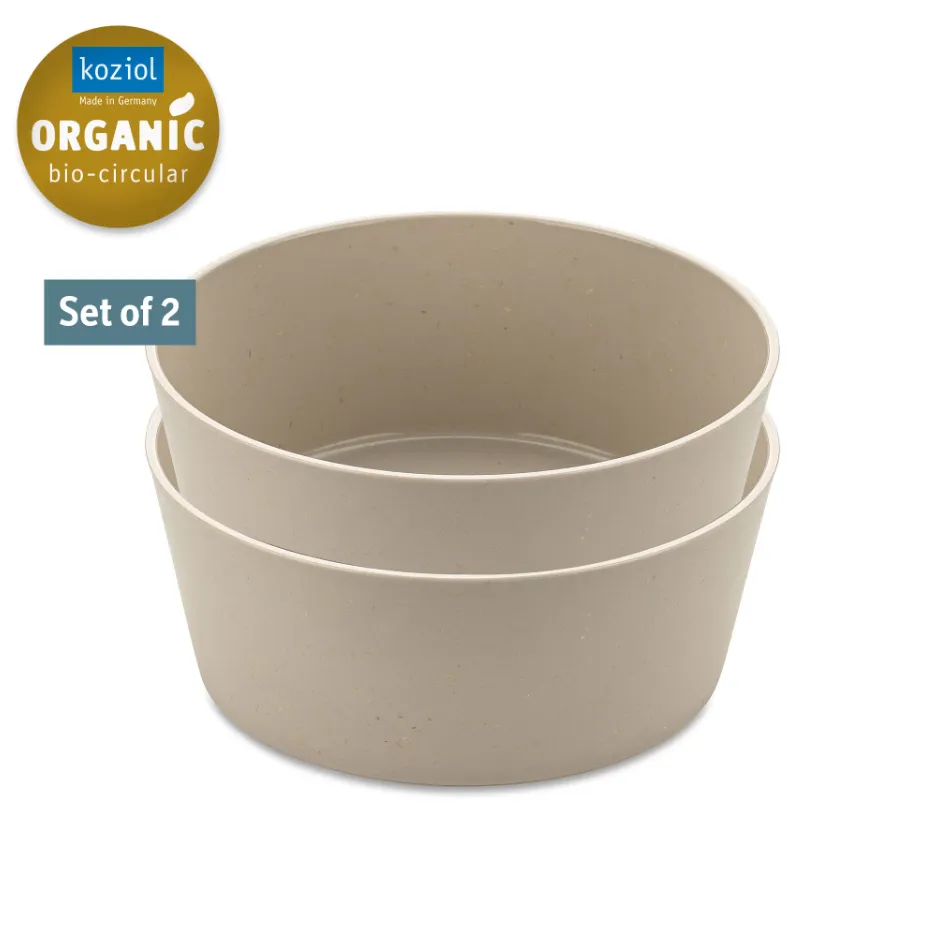 Koziol Connect Bowl 400ml (2 Stk.) - Dessert Sand