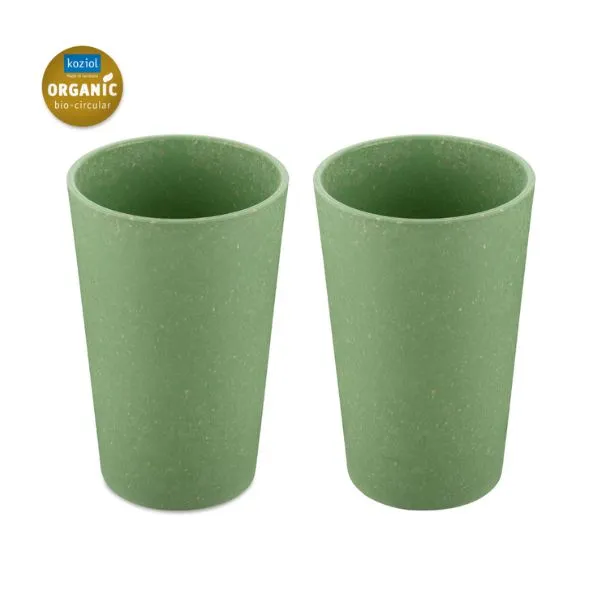 Koziol Connect Cup L 350ml (2 Stk.) - Leaf Green