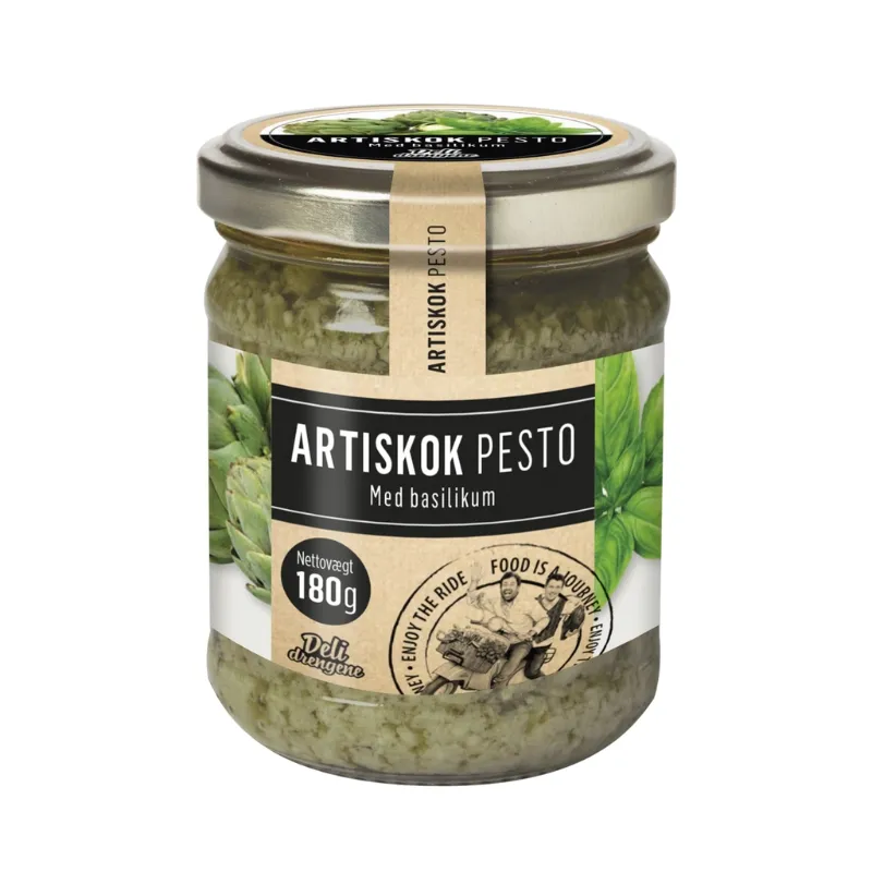 Kronärtskocka Pesto Med Basilika 180g