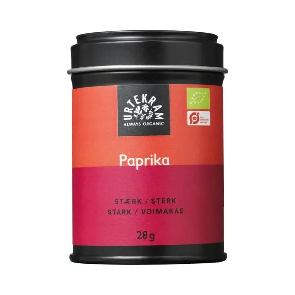 Krydderi Paprika Stark Ekologisk Ds 28 G