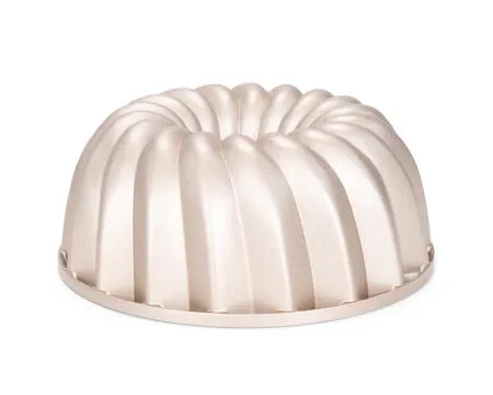 Kugelhopfform/kageform Bredrillad Rosa - 24 Cm