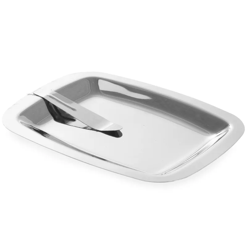 Kvittenshållare Med Klämma Rostfritt Stål 152x110 Mm