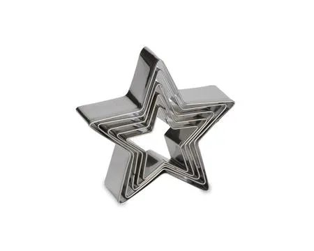 Utsättningsset Stjärna 5 St. Stål - 4/4,5/6/6,8/8 Cm