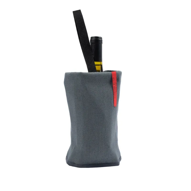 L'atelier Du Vin Fresh Baladeur Lin Gris - Vin Kylväska