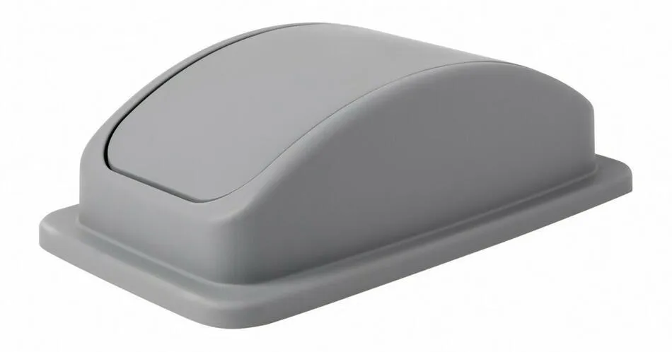 Låg Till Avloppshink 87l - Grå