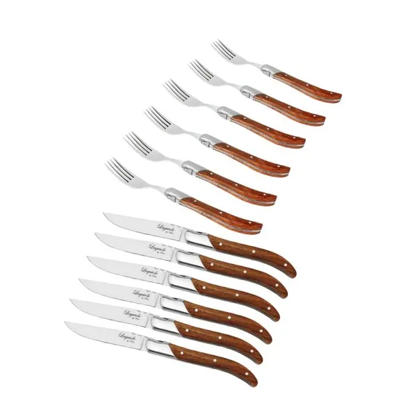 Laguiole By Hâws Rosewood Bestiksæt