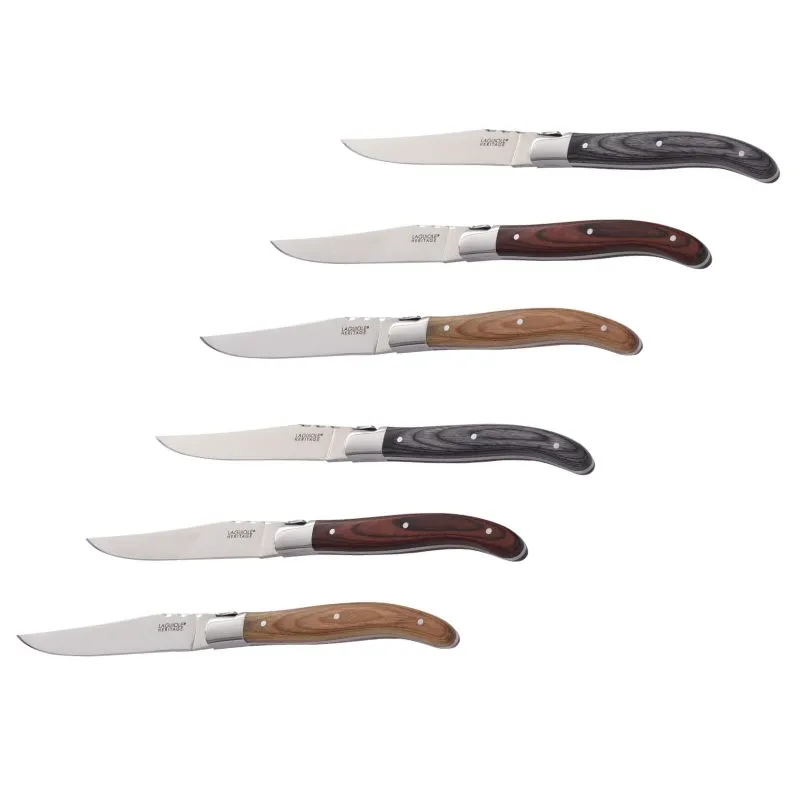 Laguiole Heritage Kniv Pakka 6 St.