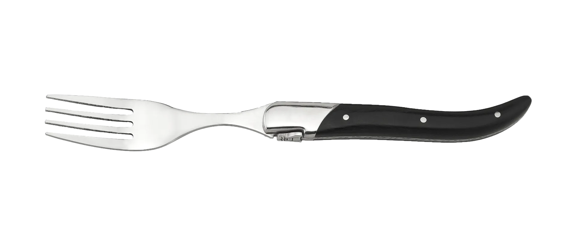 Laguiole Steak Gaffel Svart 6 St