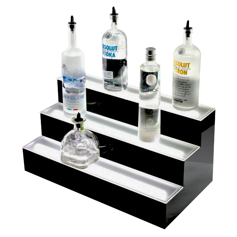 Led Flaskeholder 3 Niveauer 60x33x33 Cm