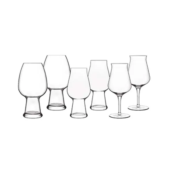 Luigi Bormioli Birrateque Ölglas Set (6 Glas)