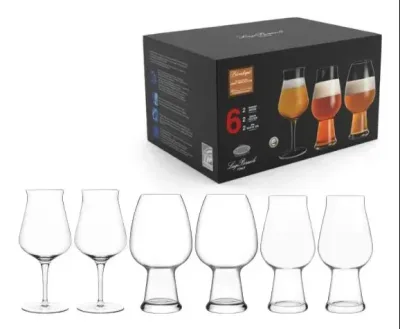 Luigi Bormioli Birrateque Ölglas-set