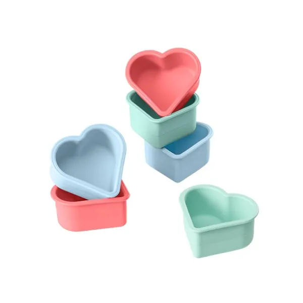 Lurch Flexiform Mini Hjärtformar Mini 6 St.