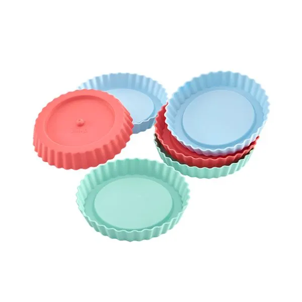 Lurch Flexiform Mini Tårtformar Runda 6 St