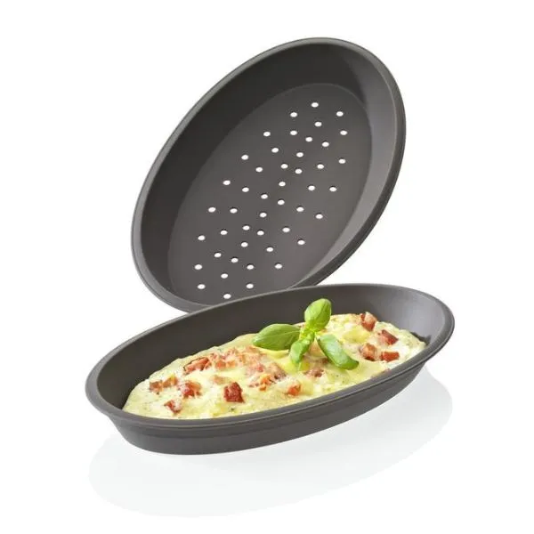 Lurch Flexiform Pizzabakform Oval 2 St.