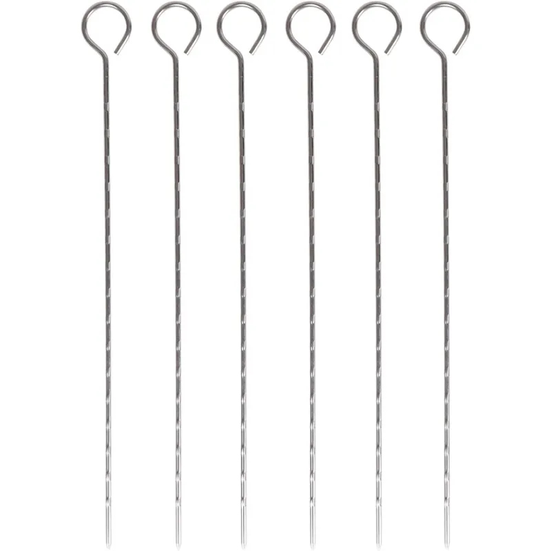 Madspyd i Stål | 6 Stk. | 20 Cm