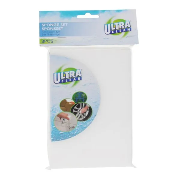 Magisk Svampset Vit 3 St.