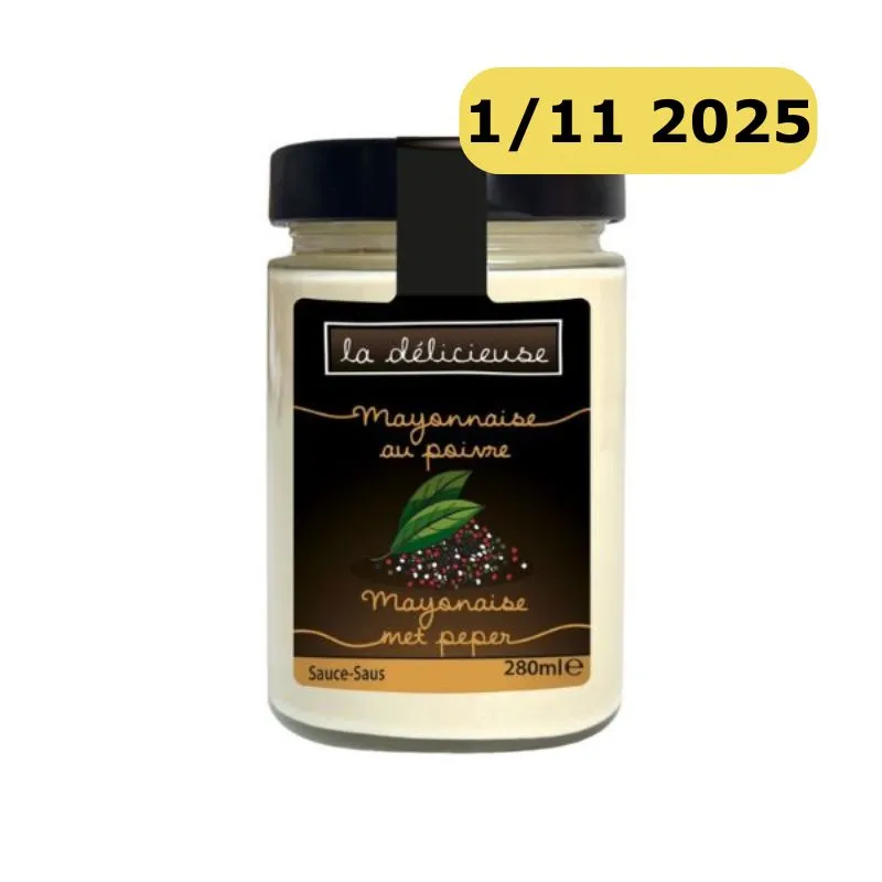 Majonnäs Med Peppar 280 Ml Bäst Före 1/11 2025
