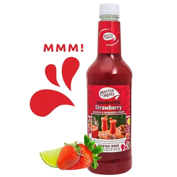 Master Of Mixes Jordbær Mixer Fl 100