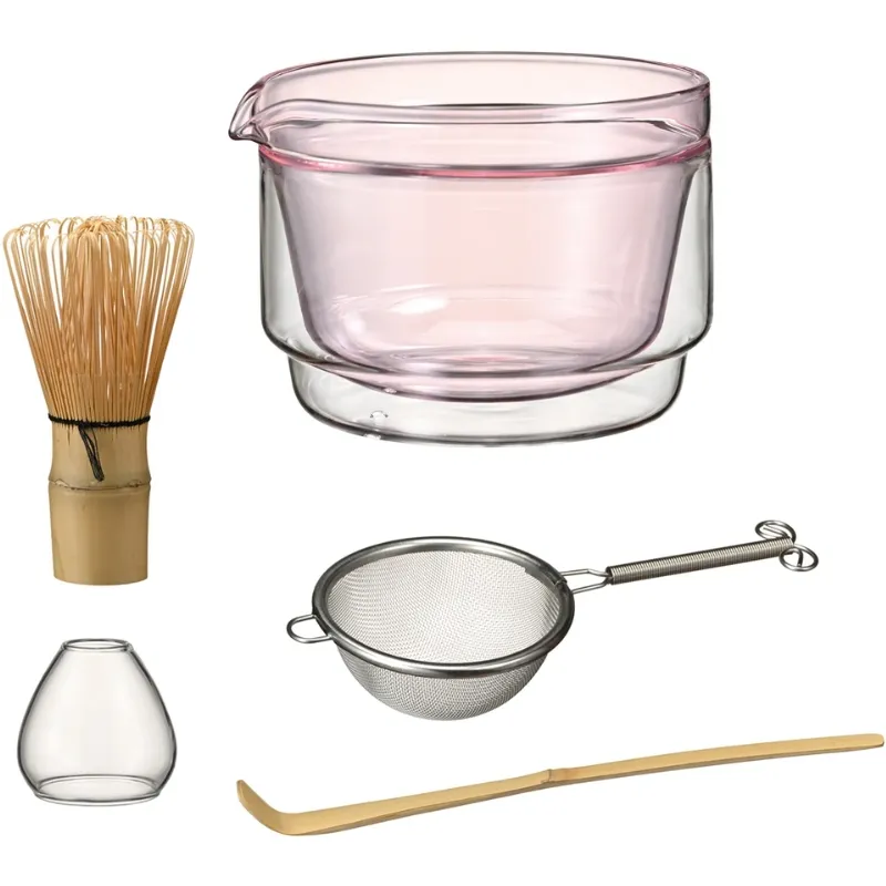 Matcha-set Pink - Hario